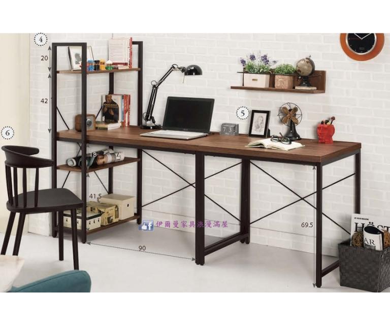 伯恩斯L型書桌編號4