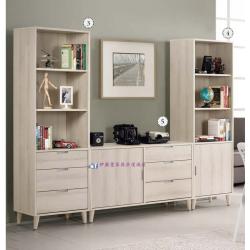 愛莎1.8尺三抽書櫥