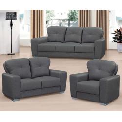 微笑貓抓皮沙發組1+2+3