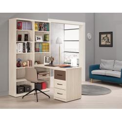 戴維斯4尺L型書桌