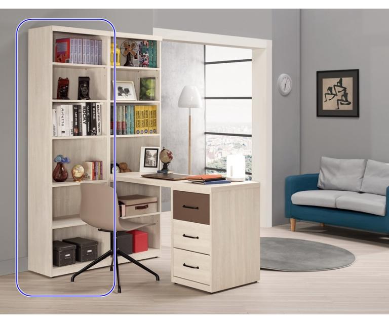 戴維斯2尺開放書櫥