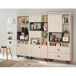 優娜2尺開門書櫥