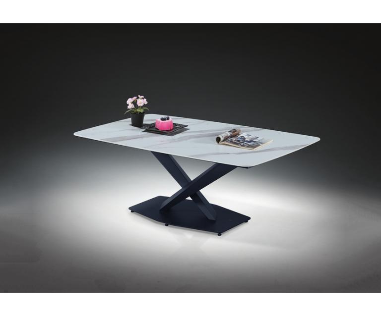 岩板銀狐白(140CM小)餐桌