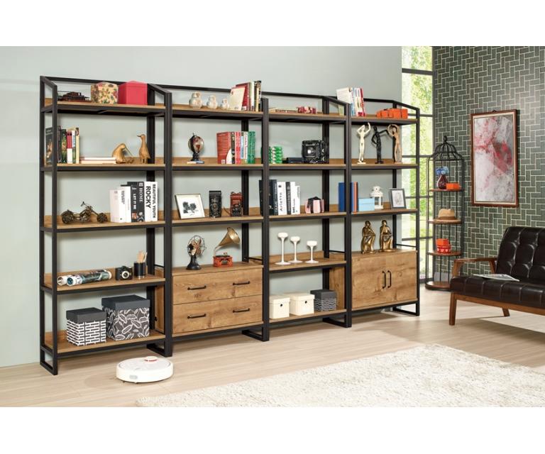 布朗克斯2.7尺二抽書櫃