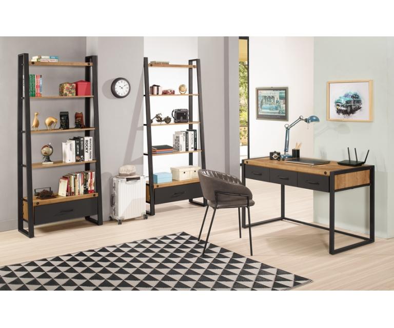 布朗克斯2.7尺一抽書櫃